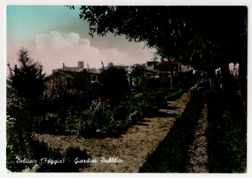 Cartolina foggia deliceto - cartolina,
