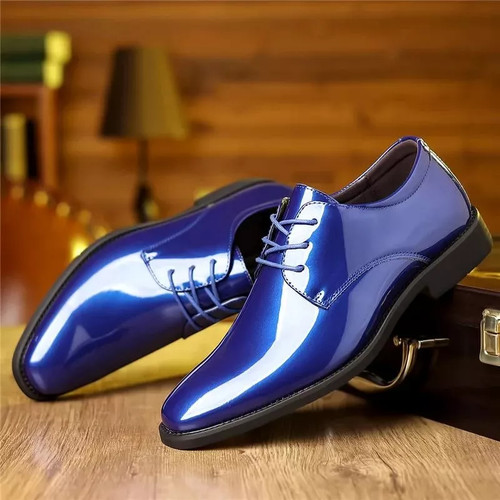 Scarpe eleganti uomo blu - eleganti,