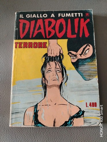 Diabolik ristampa costola - n,