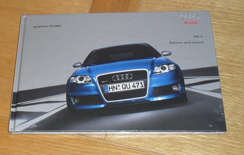 Brochure rigida audi rs4 - audi,