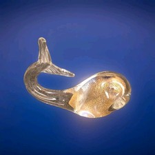 Statuette Baleine Verre