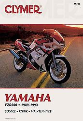 Clymer manuale yamaha fzr600 - clymer,