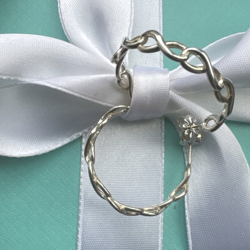 Orecchini cerchio tiffany - orecchini,