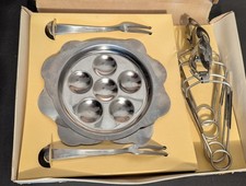 Set escargot gourmet vintage