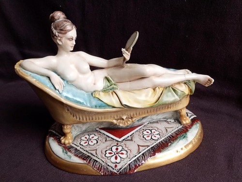 Stupenda figura porcellana - figura, in