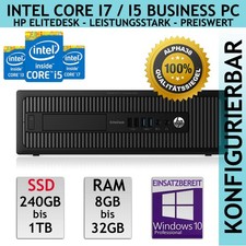 HP Prodesk 600 G1 SFF PC Intel Core i5 i7 Fino 1TB SSD 8 16 32 GB DDR3 Win10 Pro