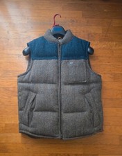 Timberland Harris Tweed goose down gilet, Size S