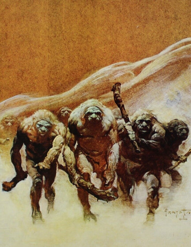 1975 frank frazetta poster - 1975,