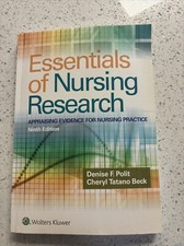 Essentials nursing research - essentials,