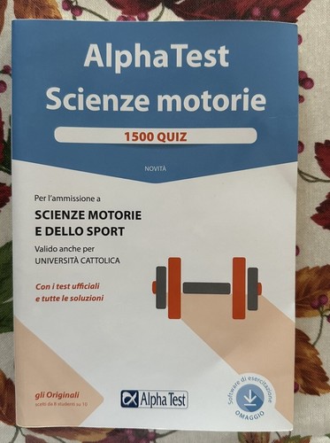 Alpha test scienze - test, motorie