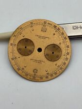 chronographe suisse 35,4mm chrono chronographe dial quadrante vintage