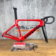Telaio bici freno a disco carbonio 2024 Cervelo S5 54 cm occhio di tigre 700 c 2390 g