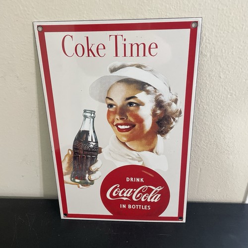 Vintage coke time - coke, lady