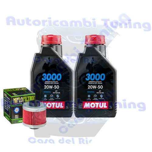 Kit tagliando olio motul 3000 - kit,