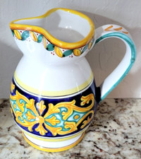 Vaso brocca acqua/vino alto 8"