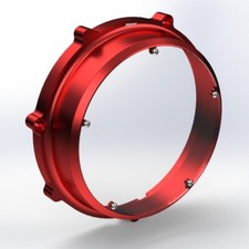 Kbike carter frizione rosso