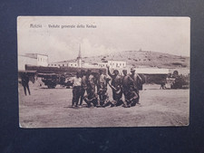  Storia postale 1916 Colonia Italiana cartolina Libia Azizia Tripoli Usata vedi 