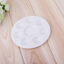  6pcs tavolozza di vernice portatile tavolozze in plastica per pittura artistica