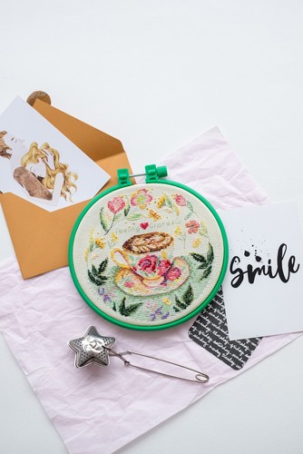 Kit punto croce - , contato