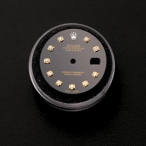 Rolex dial nero - rolex, personalizzato