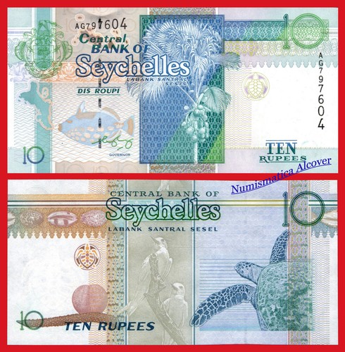 Seychelles islas rupees - seychelles,