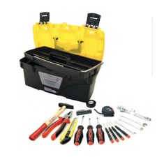 Kombo Kit Valigetta Rigida Utensili 27 Pezzi per Bricolage, Elettricista, Idr...