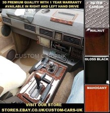 RANGE ROVER CLASSIC 1986-1996 LAND ROVER Kit cruscotto legno di noce carbonio lucido nero