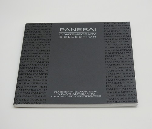 Panerai certificati radiomir - panerai,
