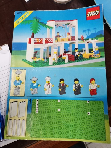 Lego vintage ristorante 6376 - vintage,
