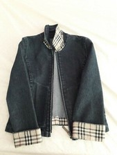 Giubbottino jeans per bambina Burberry - Bellissimo come nuovo