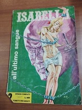 "ISABELLA GIGANTE" N. 2 DEL 01.08.1969 - "ALL'ULTIMO SANGUE" - EDIZIONE ERREGI
