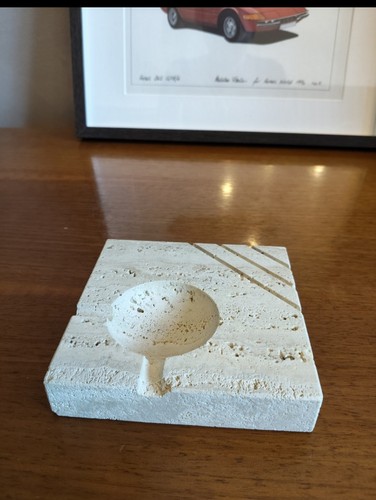Posacenere travertino anni - in,
