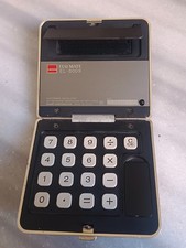 Sharp Elsi Mate EL8009 mini calcolatrice elettronica vintage pieghevole anni '70