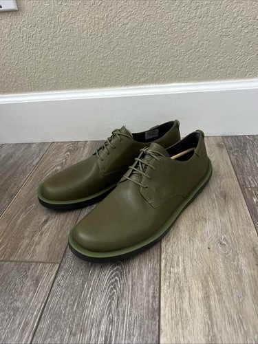 Blucher uomo pelle verde - in,
