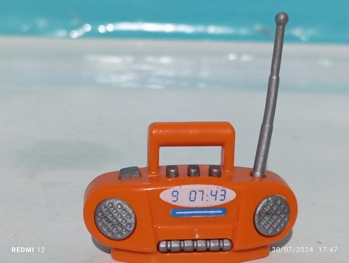 Playmobil radio arancione 4858 - arancione,