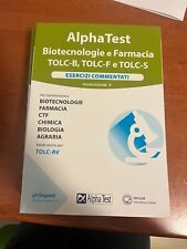 Alpha Test Biotecnologie E Farmacia