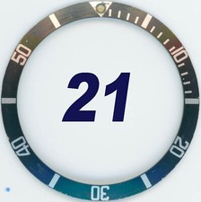 Rolex Fat Font MK3 lunetta sbiadita per sottomodelli 5512/5513/1680/1665