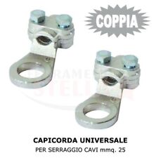 COPPIA CAPICORDA CAPOCORDA CAPI CORDA UNIVERSALI MMQ 25 x FILO SALDATRICE