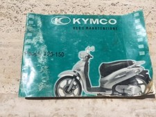 manuale libretto uso  per kimco people 125 150 scooter  originale no copia
