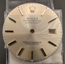 Rolex Quadrante Silver Datejust 16234 16200 16030 16014 Cal. 3035 ORIGINALE