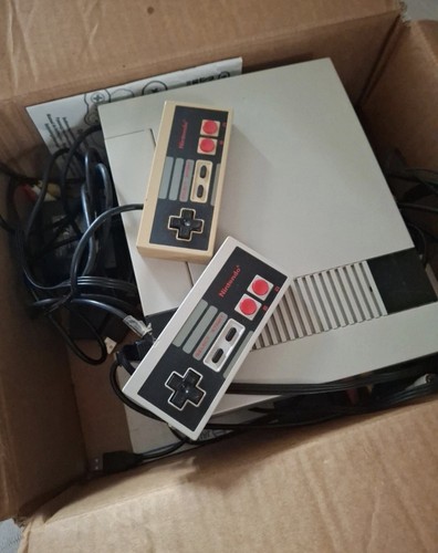 Nintendo nes console grigia - nes,