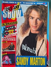 DEEJAY SHOW N 22 LUGLIO 1989 SANDY MARTON THE CURE GUNS N'ROSES DAVID BOWIE