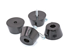 Piedini in gomma HD per Sansui AU-517, AU 717 include viti di montaggio