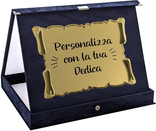 Targa personalizzata con - targa,