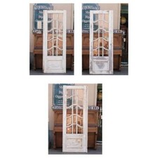 Gruppo di 3 porte laccate / divisorio portale