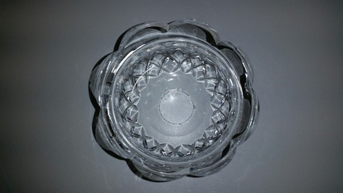 Parte candelabro cristallo