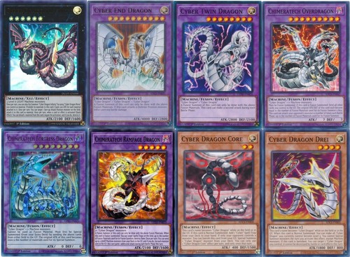 Yugioh complete cyber dragon - yugioh,