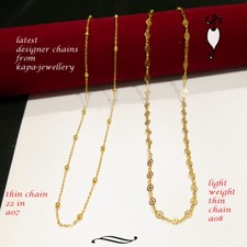 Collana indiana placcata oro