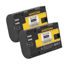 2x Batteria Patona LP-E6 per