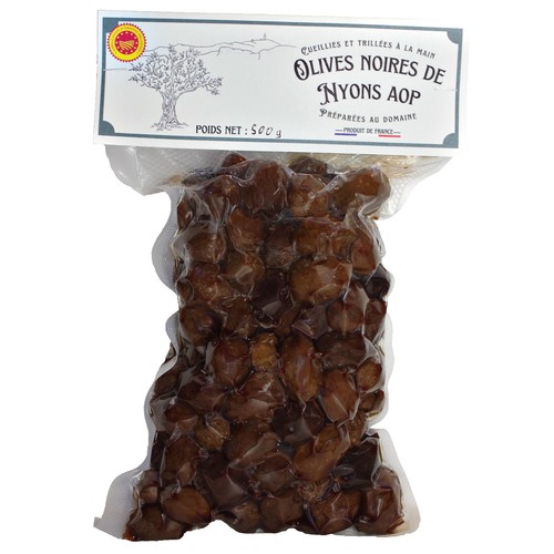 Olives noires aop - noires, nyons